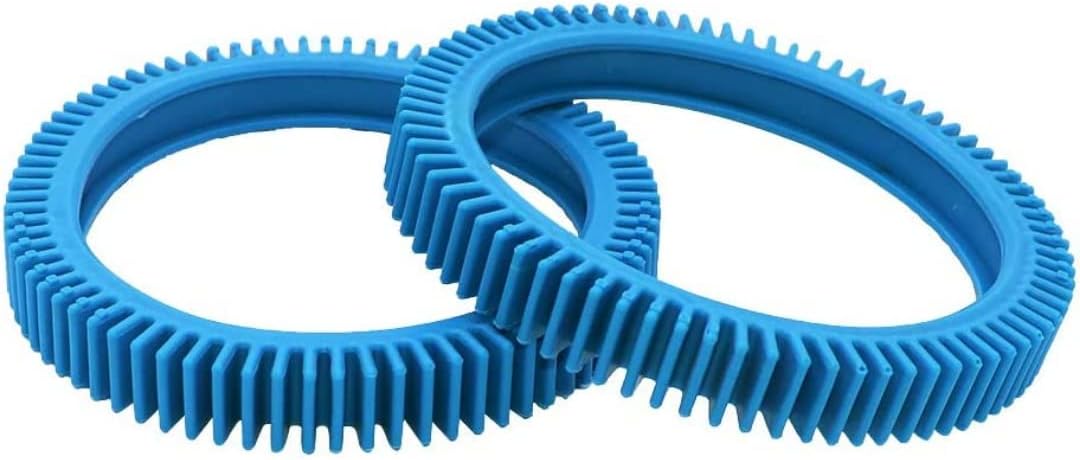 Replacement Back Tire Kit For Hayward Pool Cleaners - Fits Aquanaut 400, 450, Phoenix 4X & 4-Wheel Models