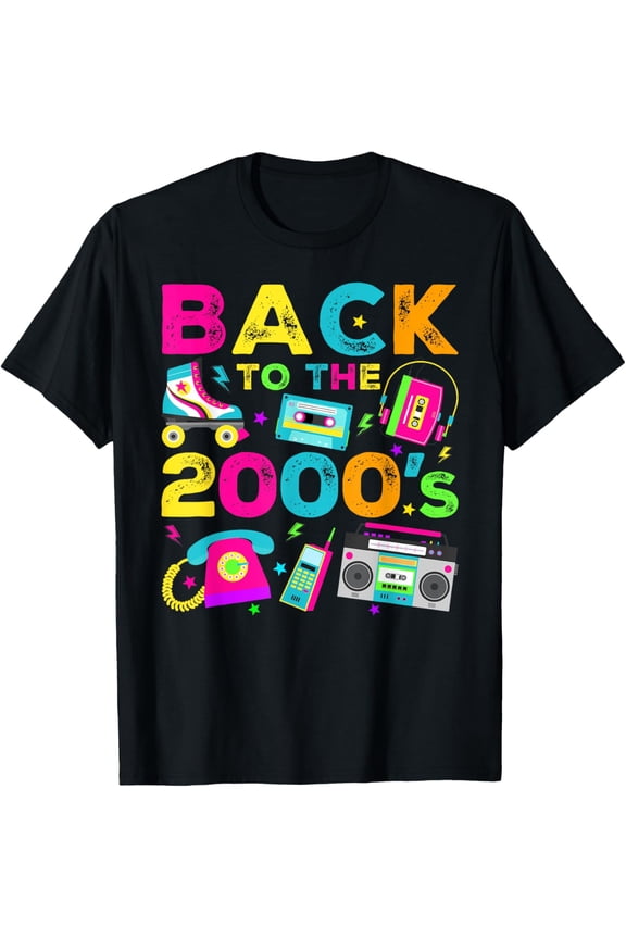 Back To 2000's 2000s Vintage Style 2000s Retro Party T-Shirt