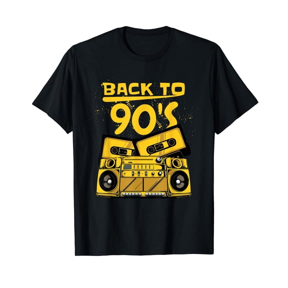 Back To 90's Vintage Cassette Tape Classic 80s 90s Mixtape T-Shirt