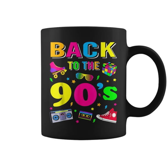 Back To 90S 1990S Retro Nineties Costume Party Coffee Mugs