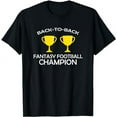 thumbnail image 1 of Back To Back Fantasy Football Champ Funny Winner T-Shirt, 1 of 5