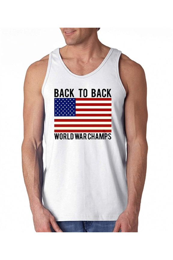 Back To Back World War Champs Men's Tank Top