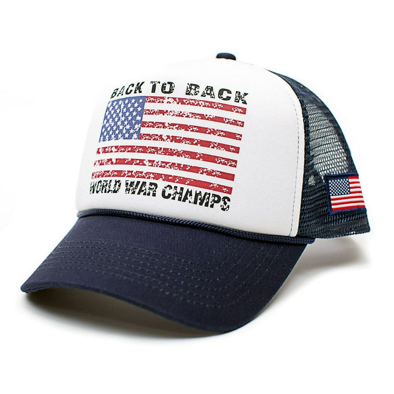 Back to back outlet world war champs hat