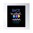 Back To Bed Black Poster Wall Art Modern Wall Decor For Living Room ...