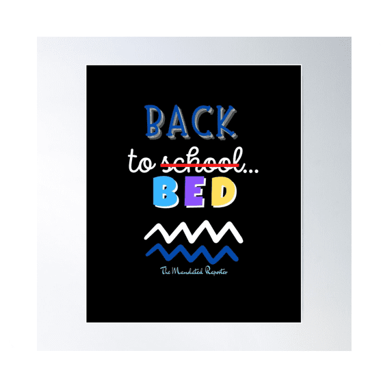 Back To Bed Black Poster Wall Art Modern Wall Decor For Living Room ...