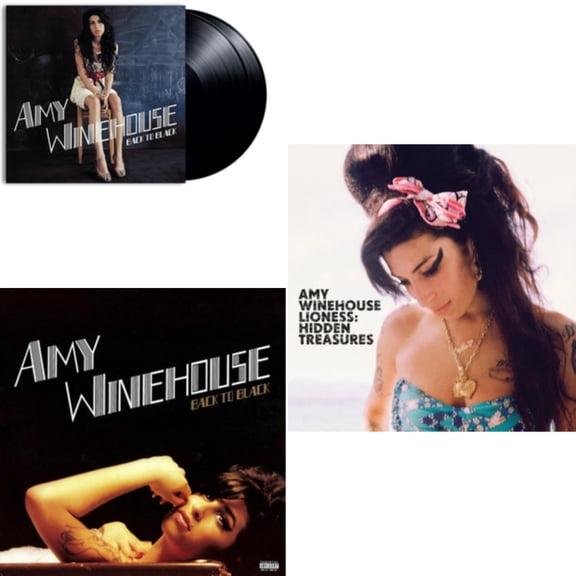 Back To Black (Deluxe Edition) (180G/Dl Card/Limited) & Back To Black & Lioness: Hidden Treasures [LP Vinyl Bundle]