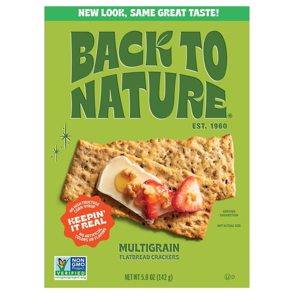 Back To Nature - Crackers Fltbrd Multigrn - CS of 6-5 OZ