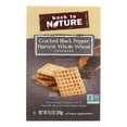thumbnail image 1 of Back To Nature Crackers - Whole Wheat Black Pepper - Case Of 12 - 8.5 Oz, 1 of 3