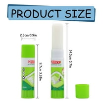 Ngheia Under 10 $, Glue Stick, Glue Sticks Solid Adhesive for Hot Bed Print Filament,Convenient to Carry Solid Adhesive, 1 Glue Stick*4
