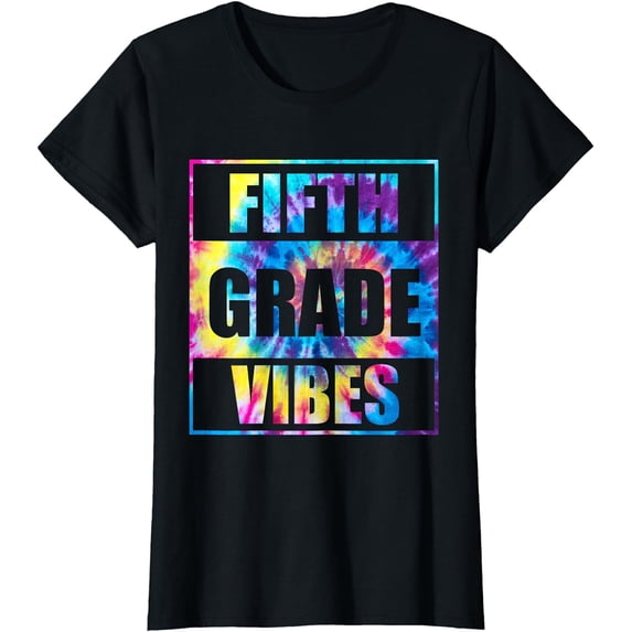 Back To School 5th Grade Vibes First Day Of School Teachers T-Shirt
