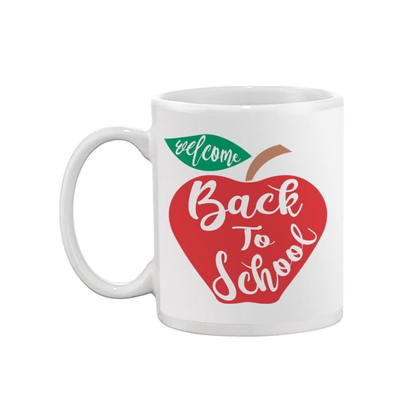 Back To School Apple Mug - SPIdeals Designs,