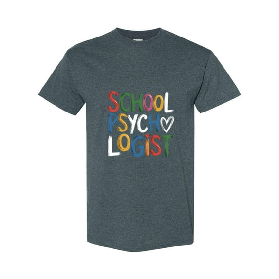 Back To School Appreciation For A Colorful School Psychologist Unisex T-Shirt, for men & women, up to size 5XL