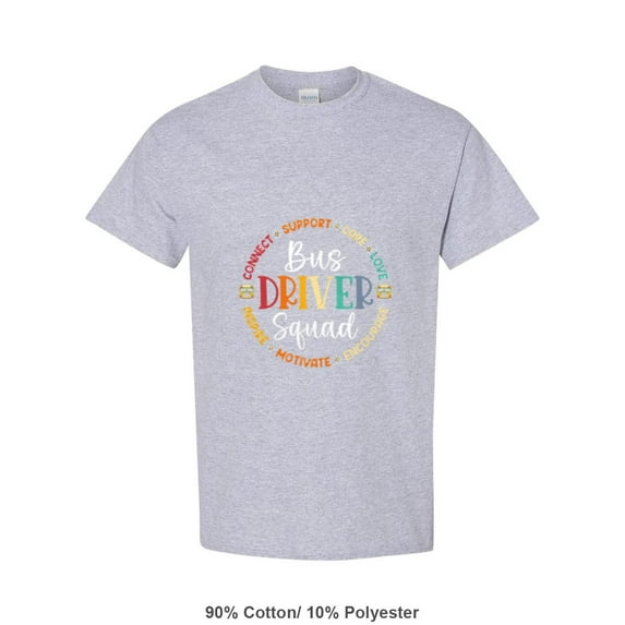 Back To School Appreciation Gift For The School Bus Driver Squad Unisex T-Shirt, for men & women, up to size 5XL