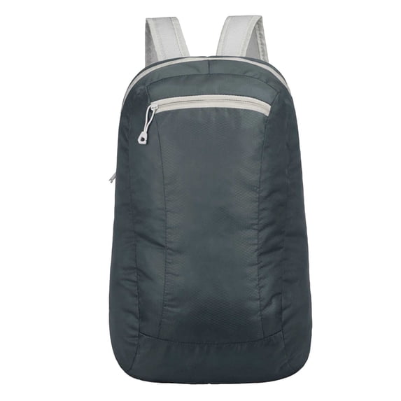 Back To School Backpack Colorful Foldable Sports Backpack Lightweight Outdoor Large Capacity Daypack Grey One Size