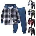 thumbnail image 1 of Back To School Clothes for Boys Boys Tracksuit 10-12 Sweatshirt and Sweatpant Jogger Set Printed Hoodie Sets 2 Pieces Sweatsuits for Boys, 1 of 5
