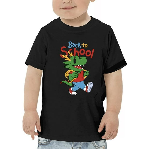 Back To School Dinosaur T-Shirt Toddler -Smartprints Designs,  2 Toddler