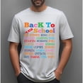 thumbnail image 1 of Back To School Graphic Tee T-Shirt Cotton Top Fashion and Comfortable Casual Short Sleeve Crew Neck Gray S-3XL, 1 of 5
