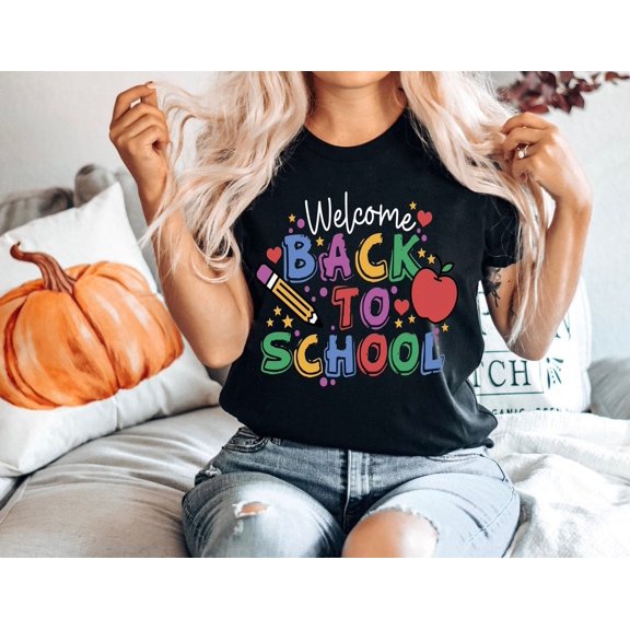 Back To School, Happy First Day Teacher Shirts, Teacher Appreciation First Grade Shirt, First Grade Shirt, Inspirational Teacher Shirts