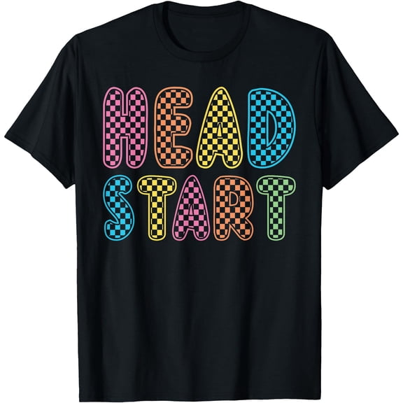Back To School Head Start First Day Men Women Kid Checkered T-Shirt, Unisex T-Shirt