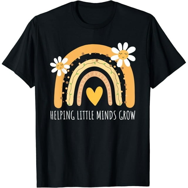 Back To School Helping Little Minds ,Grow Teachers Women Kids TShirt