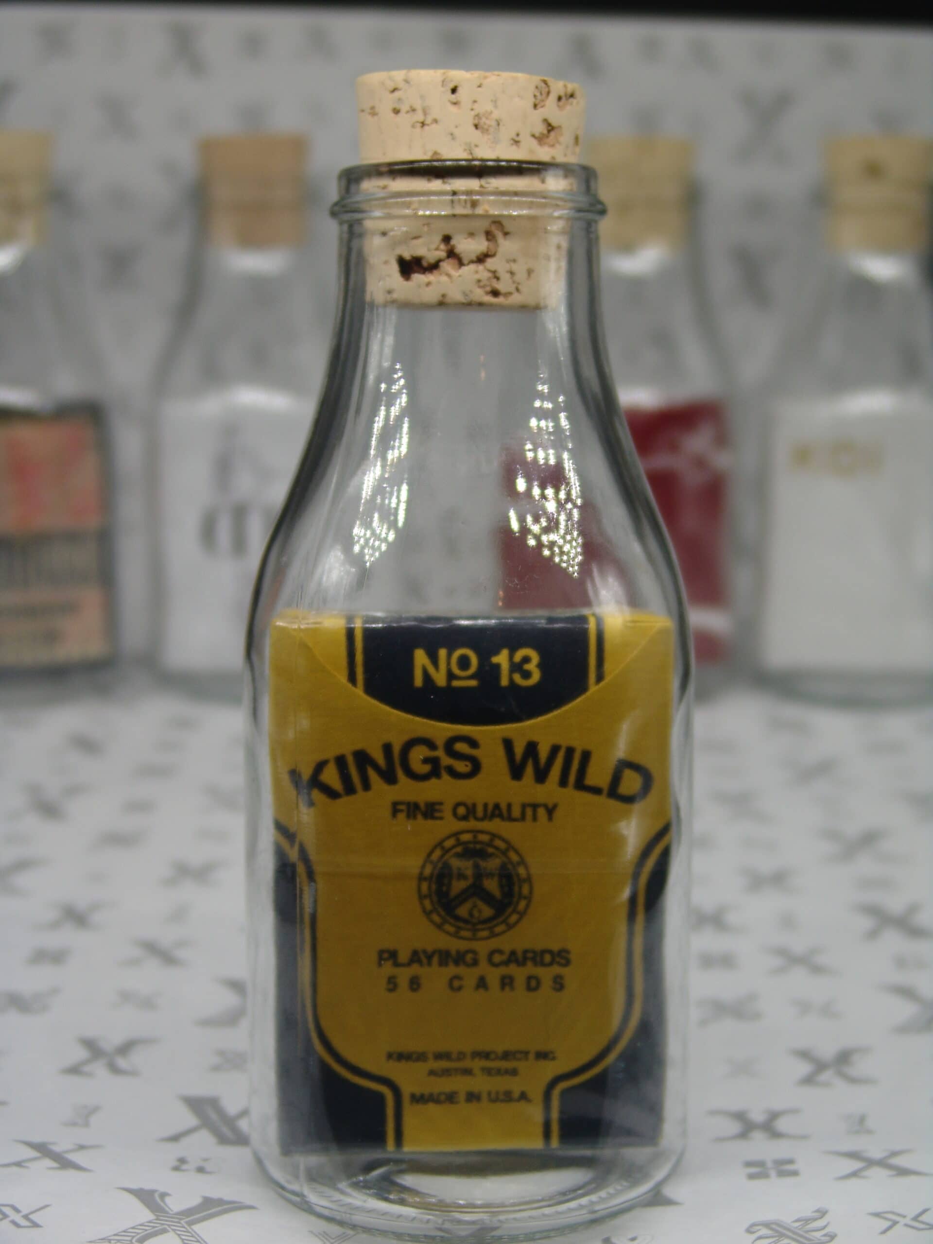 Back To School Impossible Bottle Playing Cards by Kings Wild Project