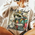 thumbnail image 1 of Back To School Kids Raccoon Boy Sweatshirt, Toddler First Day Kids First Day Of School, Funny Raccoon For Kids Sweatshirt, Gift For Kids, 1 of 5