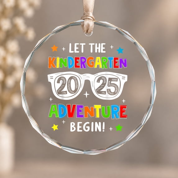 Back To School Let The Kindergarten Adventure Begin Theme Ornament ...
