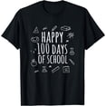 thumbnail image 1 of Back To School Outfit Happy 100 Days Of School Math Geek T-Shirt, 1 of 4