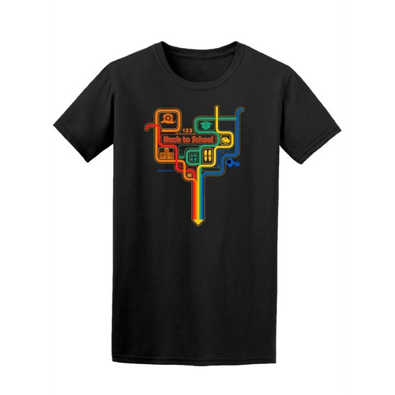 Back To School Pencil Tee Men's -Image by Shutterstock