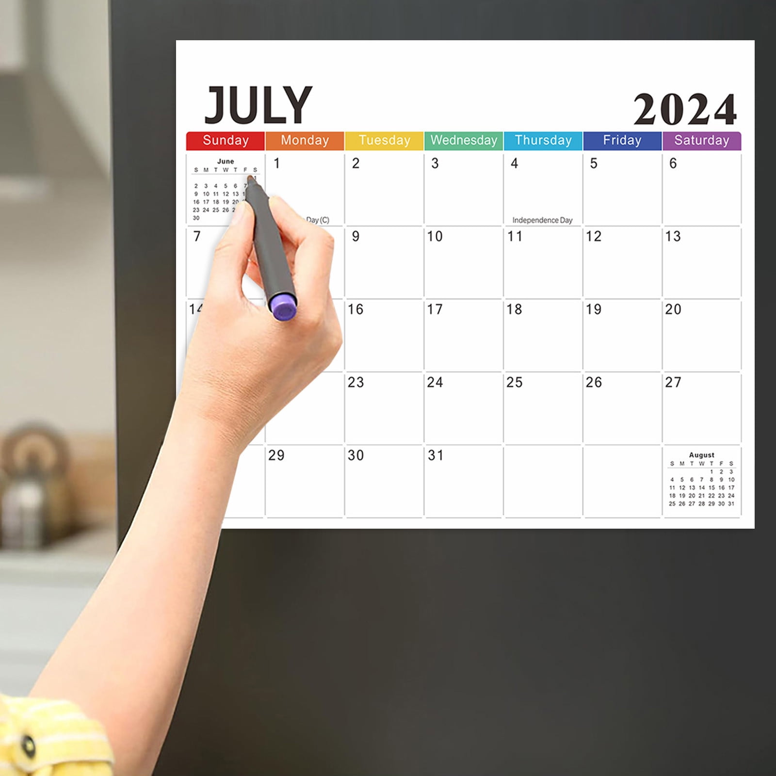 Back To School Savings Clearance 2024! VOAVEKE Desk Calendar 20242025