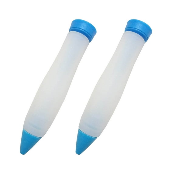 VOAVEKE School Supplies,Office Supplies,2pc Fudge Cake Pen Icing Writing Baking Decoration DIY Tool