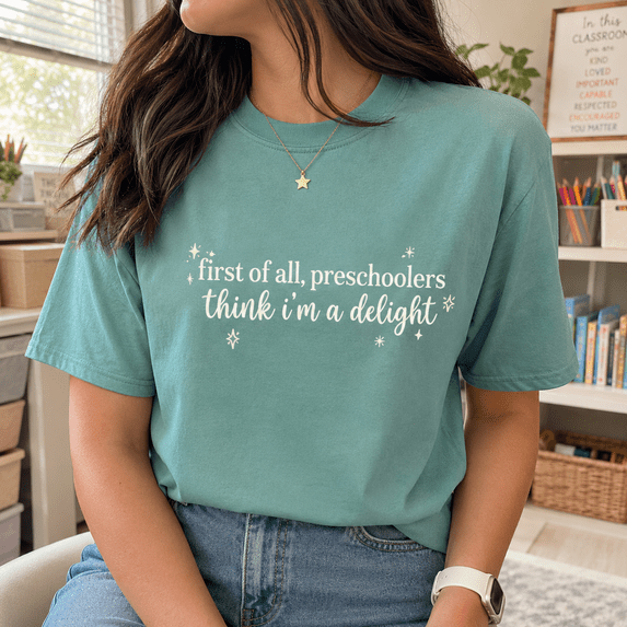 Back To School Shirt, Funny Preschool Teacher Tee, First Day Of School Shirt, Teacher Appreciation Gift, Preschool Classroom Outfit