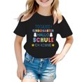 thumbnail image 1 of Back To School Shirt Kids Girl Crewneck Short Sleeve T Shirt Cartoon Print Fashion Casual Funny Tees T Shirts for Boys and Girls, 1 of 4