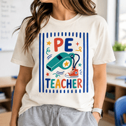Back To School Shirt, Physical Education Teacher Tee, Coach Whistle Classroom Shirt, First Day Of School Gift, Teacher Outfit