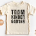 thumbnail image 1 of Back To School Shirt - Team Kindergarten Kids Shirt - First Day Of School Retro TODDLER SHORT SLEEVE TEE BELLA CANVAS 3001T, 1 of 3