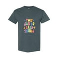 thumbnail image 1 of Back To School Teacher Quote You Can Do Hard Things For Student Unisex T-Shirt, for men & women, up to size 5XL, 1 of 2