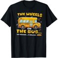 thumbnail image 1 of Back To School The Wheels On The Bus Toddler Kids T-Shirt, 1 of 4