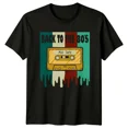 thumbnail image 1 of Back To The 80'S Mixtape Retro Nostalgic T-Shirt, 1 of 2