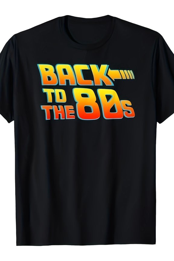 Back To The 80s - Costume Fancy Dress Party Idea/ Halloween T-Shirt