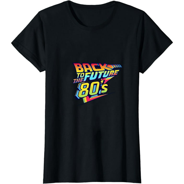 Back To The 80s Costume Fancy Dress Party Idea Halloween T Shirt Black 3X Large Walmart
