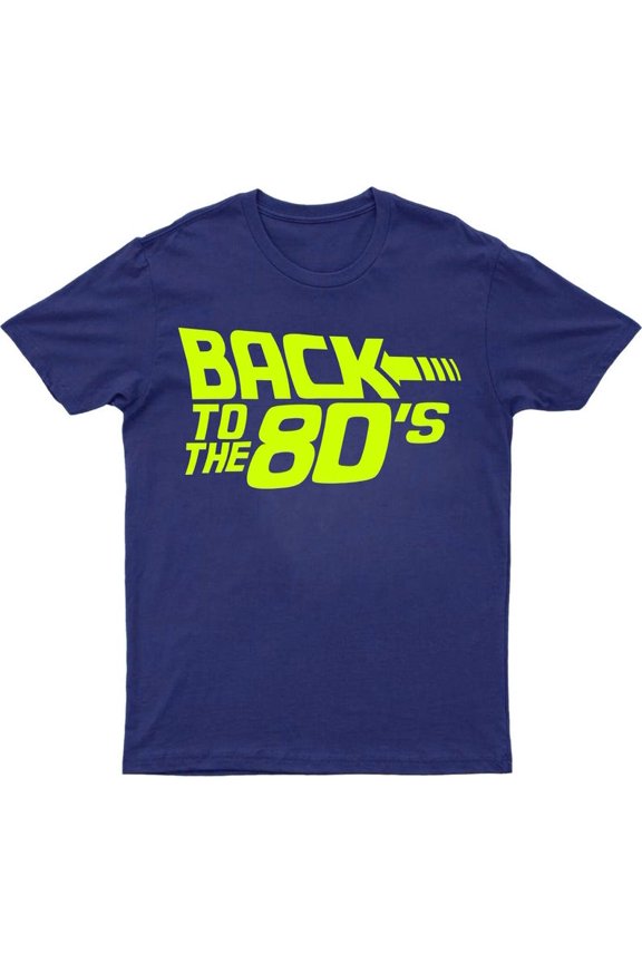 Back To The 80s T-Shirt – Retro Party Costume Graphic Tee, Vintage 1980s Concert Style Shirt, Throwback Nostalgia Unisex Retro Tee