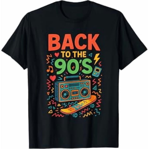 Back To The 90's - 90s Retro Vintage Old School T-Shirt