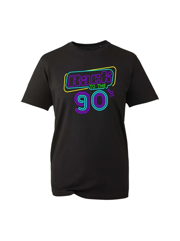 Back To The 90's T-Shirt Funny Retro Vintage Birthday Gift Party Wear Unisex Top