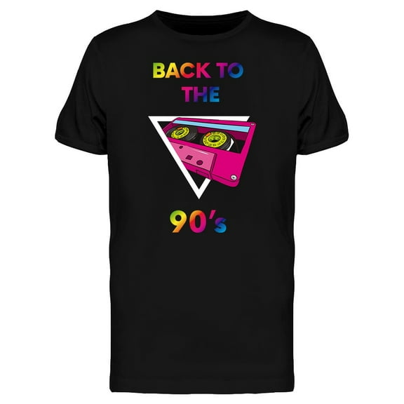 Back To The 90S T-Shirt Men -Image by Shutterstock, Male 3X-Large