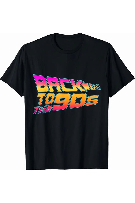 Back To The 90s Costume Retro Fancy Dress Halloween Party Theme Unisex T-Shirt, up to size 5XL