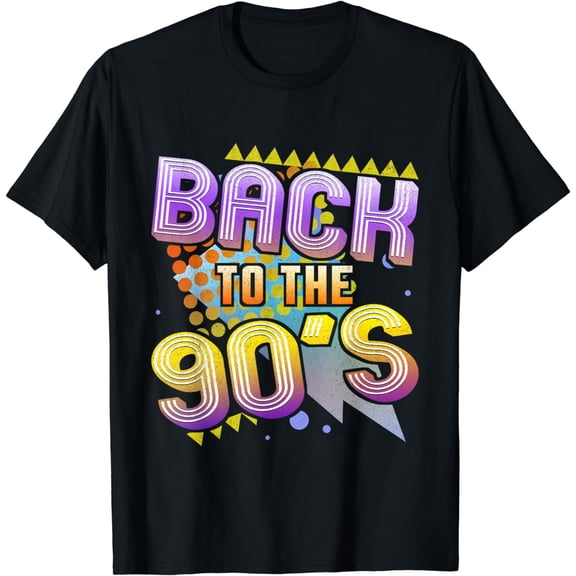 Back To The 90s Nostalgia Retro 1990 Party Costume Men Women T-Shirt