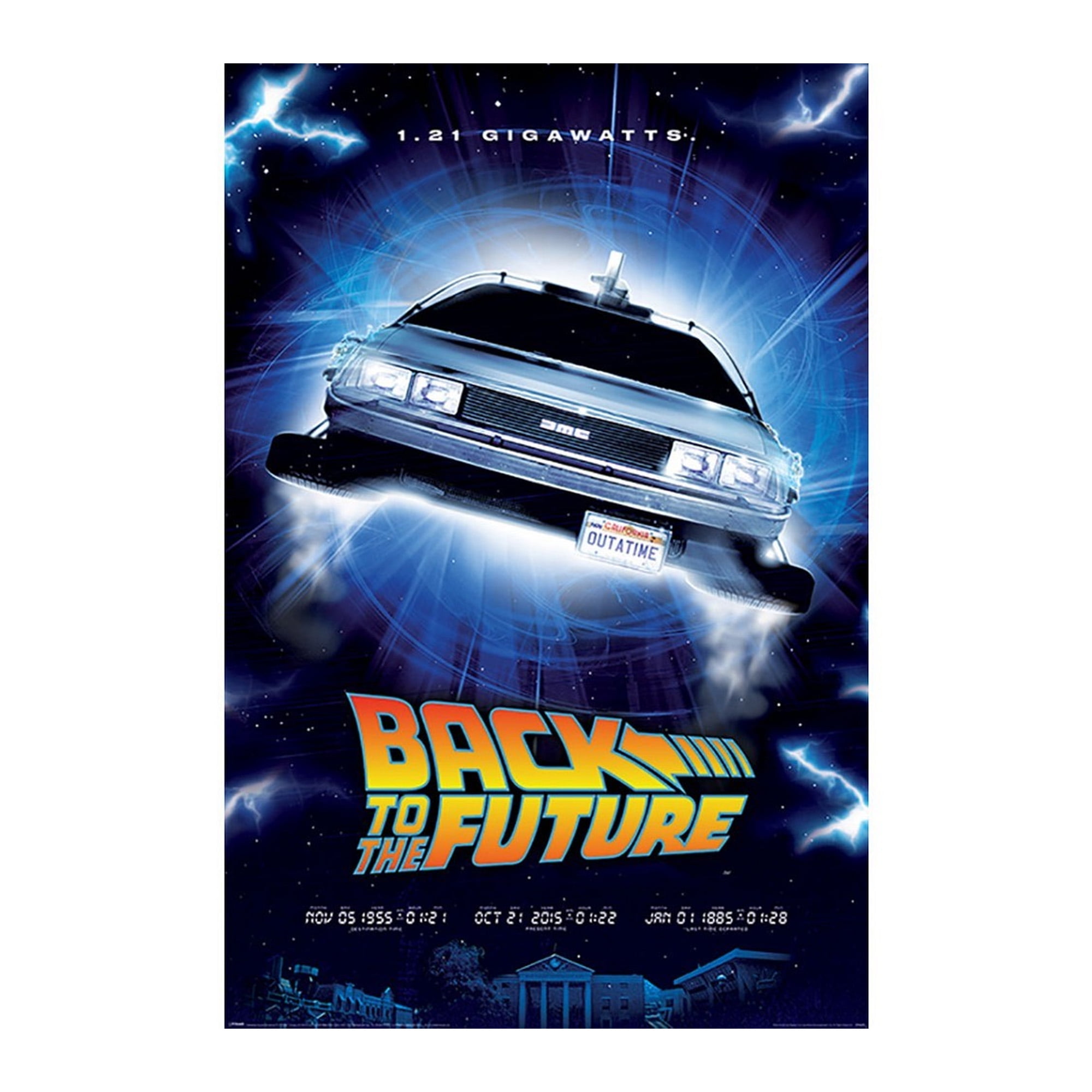 Back To The Future 1.21 Gigawatts Poster