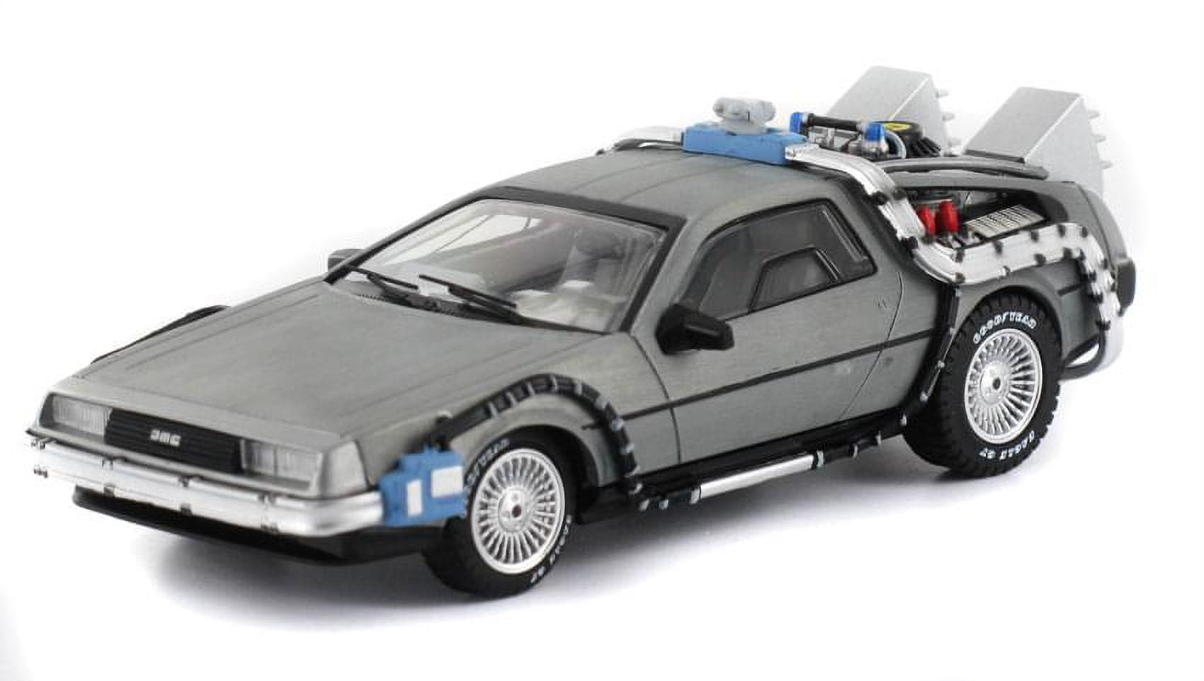 MJ 1/64 - Voiture Retour Vers Le Futur Time Machine - Miniature Moulée