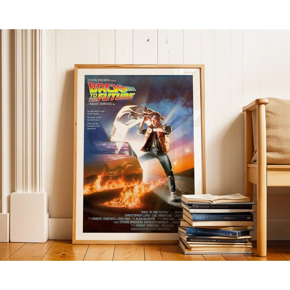 Back To The Future 1980S Sci Fi Movie Poster, Poster Only