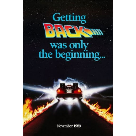 Back To The Future 2 Poster 24Inx36In Wall Art Art Poster 24x36 Square Adults Best Posters
